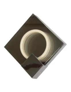 Applique Bling Carrée Chrome, Linea Verdace