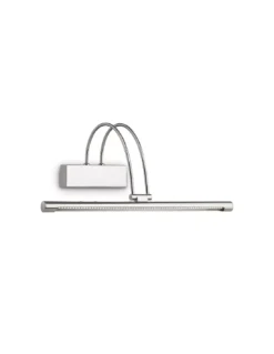 Applique éclairage Tableau Chrome Bow 46, Ideal Lux