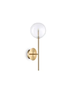 Applique Equinoxe Dorée, Ideal Lux