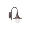 Applique Extérieur Cima Marron, Ideal Lux -Deco En Ligne Soldes applique exterieur cima marron ideal lux