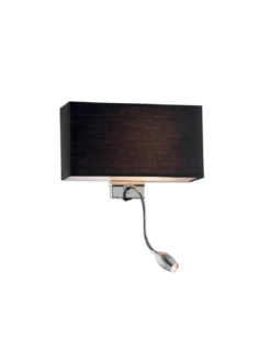 Applique Hotel Noire, Ideal Lux