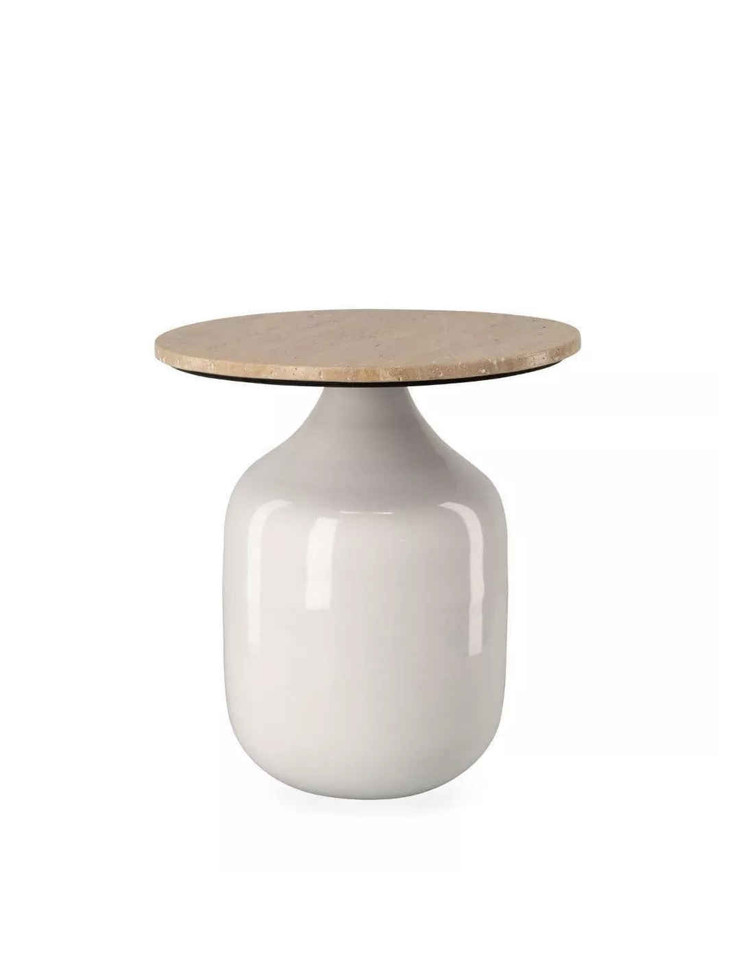 Bout De Canapé Travertin Blanc 5 Bout De Canapé Travertin Blanc – Image 3