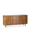 Buffet 4 Portes Ventura Naturel 182cm -Deco En Ligne Soldes buffet 4 portes ventura naturel 182cm
