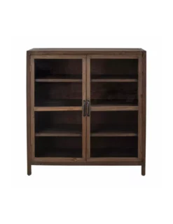 Buffet Vitré Marron Marl, Bloomingville -Deco En Ligne Soldes buffet vitre marron marl bloomingville 3