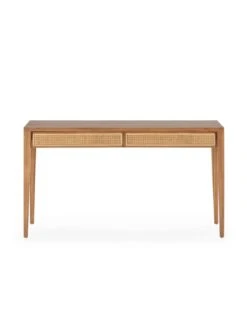 Bureau Naturel Et Cannage 140cm, Thai Natura