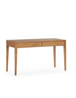 Bureau Naturel Et Cannage 140cm, Thai Natura -Deco En Ligne Soldes bureau naturel et cannage 140cm thai natura 3