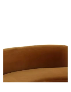 Canapé 2-3 Places Irrégulier Brême Orange Brûlée -Deco En Ligne Soldes canape 2 3 places irregulier breme orange brulee 2