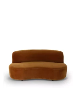 Canapé 2-3 Places Irrégulier Brême Orange Brûlée -Deco En Ligne Soldes canape 2 3 places irregulier breme orange brulee 3