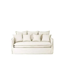 Canapé 2 Places Cosy Blanc Cassé