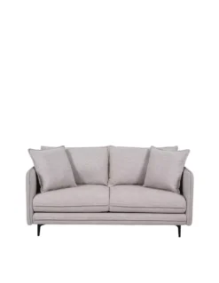 Canapé 2 Places Modène Beige Chiné