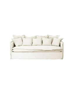 Canapé 3 Places Cosy Blanc Cassé