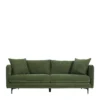 Canapé 3 Places Modène Vert Mousse 2 Canapé 3 Places Modène Vert Mousse -Deco En Ligne Soldes canape 3 places modene vert mousse