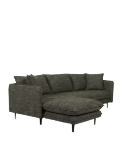 Canapé D'angle Modène Vert Chiné