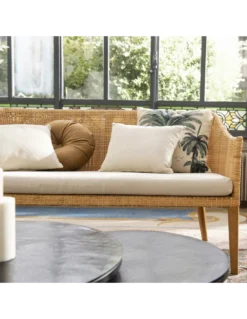 Canapé Rotin Et Cannage Saigon, KOK Maison -Deco En Ligne Soldes canape rotin et cannage saigon kok maison 3