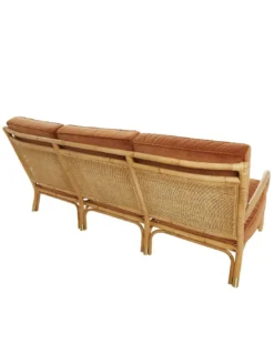 Canapé Rotin/velours 3 Places Riviera, KOK Maison -Deco En Ligne Soldes canape rotinvelours 3 places riviera kok maison 6