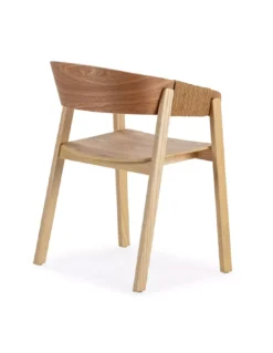 Chaise En Bois Naturel Avec Accoudoirs, Thai Natura -Deco En Ligne Soldes chaise en bois naturel avec accoudoirs thai natura 2