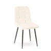 Chaise En Bouclette Blanche Manta -Deco En Ligne Soldes chaise en matelasse de bouclette blanche