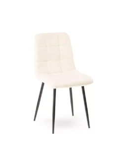 Chaise En Bouclette Blanche Manta