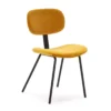 Chaise Jaune En Velours, Thai Natura