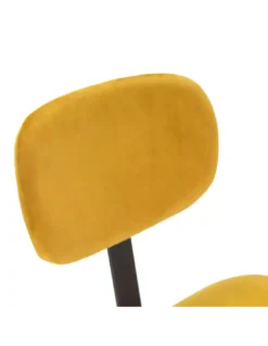 Chaise Jaune En Velours, Thai Natura -Deco En Ligne Soldes chaise jaune en velours thai natura 3