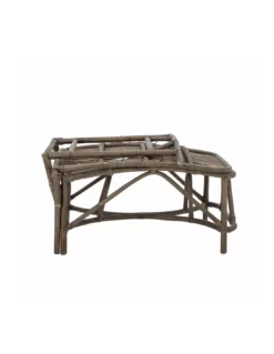 Chaise Longue Pliante Dione Rotin Marron, Bloomingville -Deco En Ligne Soldes chaise longue pliante dione rotin marron bloomingville 3