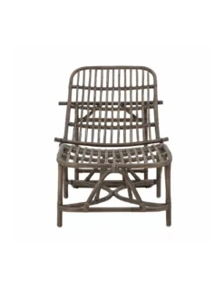 Chaise Longue Pliante Dione Rotin Marron, Bloomingville -Deco En Ligne Soldes chaise longue pliante dione rotin marron bloomingville 4