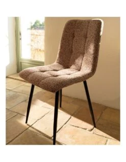 Chaise Manta Chiné Orange -Deco En Ligne Soldes chaise manta chine orange 6