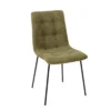 Chaise Kaki Liona -Deco En Ligne Soldes chaise matelassee kaki