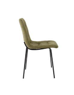 Chaise Kaki Liona -Deco En Ligne Soldes chaise matelassee kaki 2