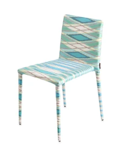 Chaise Miss Vulcano Bleue, Missoni Home