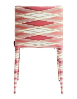 Chaise Miss Vulcano Rouge, Missoni Home 11 Chaise Miss Vulcano Rouge, Missoni Home -Deco En Ligne Soldes chaise miss vulcano rouge missoni home 3