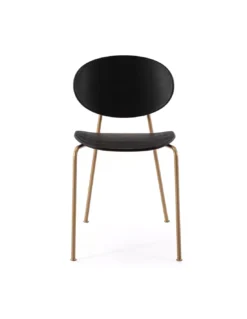 Chaise Noire Aux Pieds Dorés, Thai Natura -Deco En Ligne Soldes chaise noire aux pieds dores thai natura 3