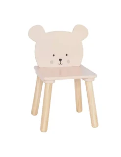 Chaise Ours Bois Rose, JaBaDaBaDo