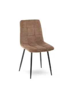 Chaise Tissu Beige Foncé Manta