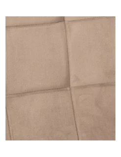 Chaise Beige En Velours Manta -Deco En Ligne Soldes chaise velours matelasse beige 2