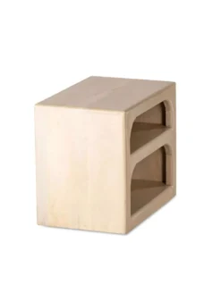 Chevet Beige En Bois Uyuni -Deco En Ligne Soldes chevet beige en bois de manguier 3