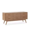 Commode 6 Tiroirs En Cèdre, Thai Natura -Deco En Ligne Soldes commode 6 tiroirs thai natura