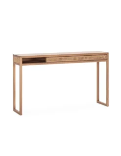 Console Bois Naturel Cannage, Thai Natura