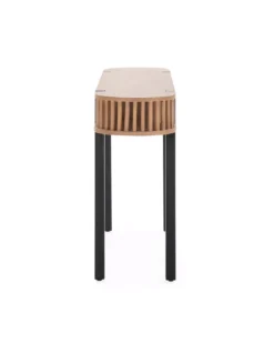 Console Naturel/noir 150cm Louise, Thai Natura -Deco En Ligne Soldes console naturelnoir 150cm louise thai natura 2