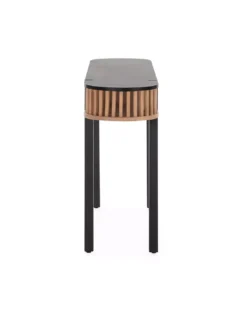 Console Noire 150cm Louise, Thai Natura -Deco En Ligne Soldes console noire 150cm louise thai natura 2