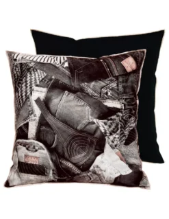 Coussin America Graphite Jean Paul Gaultier