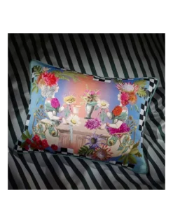Coussin Fleurs Jumelles, Christian Lacroix -Deco En Ligne Soldes coussin fleurs jumelles christian lacroix 1