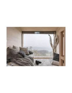 Coussin Kinta Carré Cacao Fausse Fourrure, Vivaraise -Deco En Ligne Soldes coussin kinta carre cacao fausse fourrure vivaraise 1