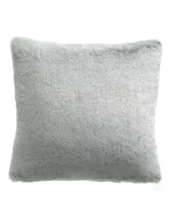 Coussin Kinta Carré Nuage Fausse Fourrure, Vivaraise