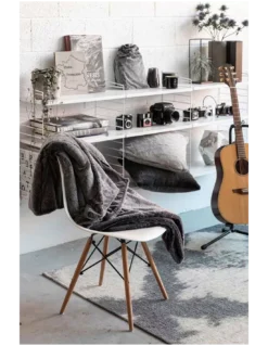 Coussin Kinta Carré Ombre Fausse Fourrure, Vivaraise -Deco En Ligne Soldes coussin kinta carre ombre fausse fourrure vivaraise 1