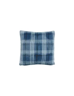 Coussin Luba Encre Fausse Fourrure, Vivaraise