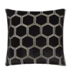 Coussin Manipur Noir, Designers Guild -Deco En Ligne Soldes coussin manipur noir designers guild