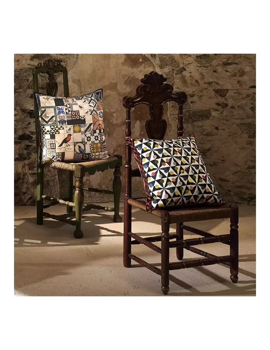 Coussin Mila Tomate, Christian Lacroix 5 Coussin Mila Tomate, Christian Lacroix – Image 3