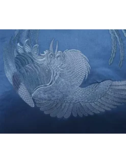 Coussin Phoenix Bleu, K3 Design By Kenzo Takada -Deco En Ligne Soldes coussin phoenix bleu k3 design by kenzo takada 1