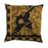 Coussin Pivoine Noir, K3 Design By Kenzo Takada -Deco En Ligne Soldes coussin pivoine noir k3 design by kenzo takada